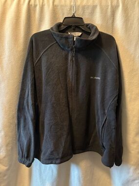 Columbia Men's Navy Full-Zip Fleece Jacket